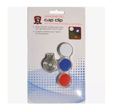 Magnetic Cap Clip con 3 Marcadores de Pelota