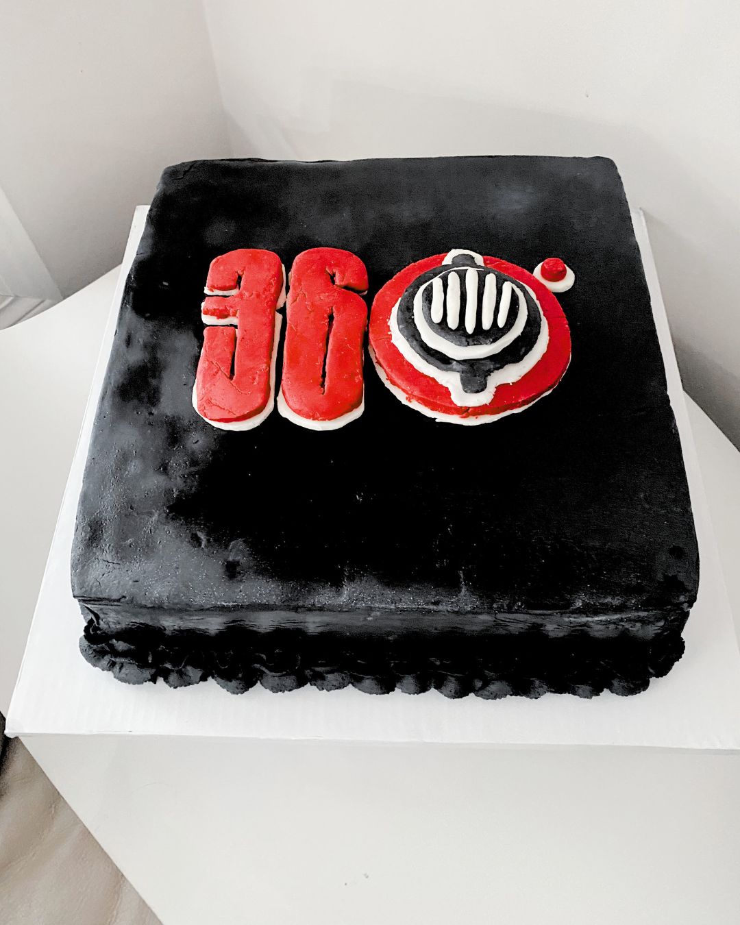 Fondant Logo Cake