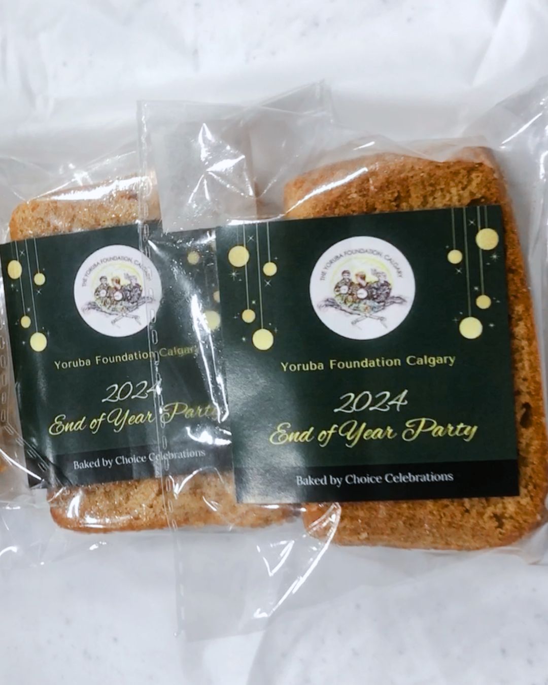 Packaged Cake Slices