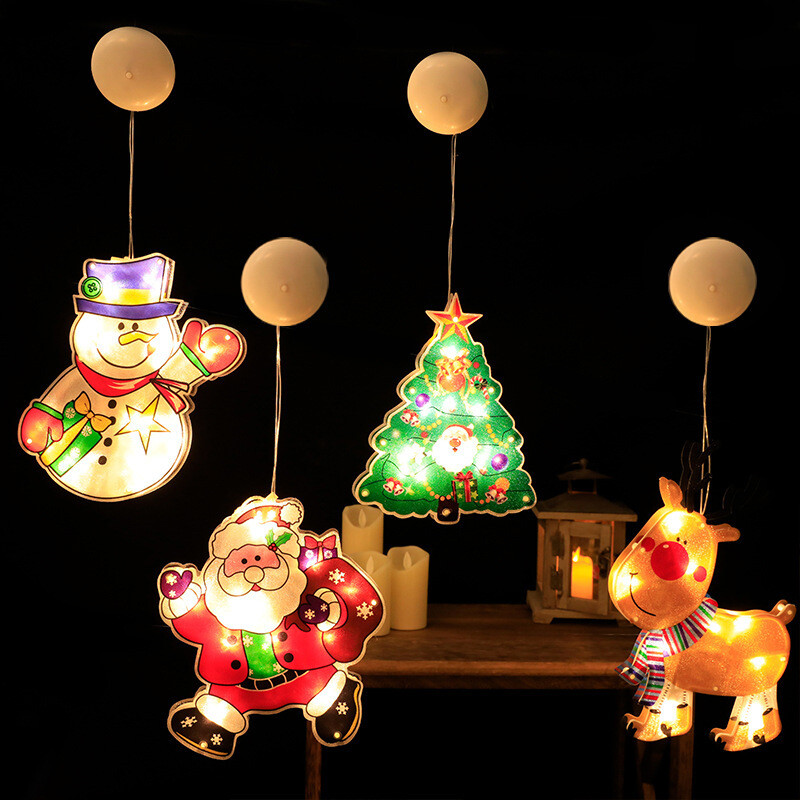 Christmas Window funny LED
