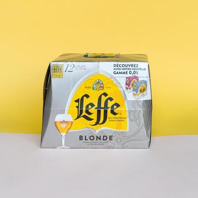 Leffe Blonde (pack de 12*0.25cl)