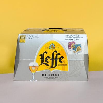 Leffe Blonde (Pack de 24*0.25CL)