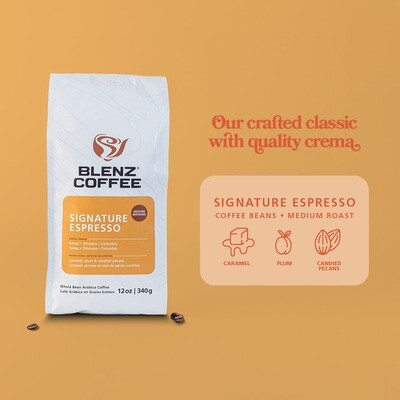 Signature Espresso – Whole Coffee Beans
