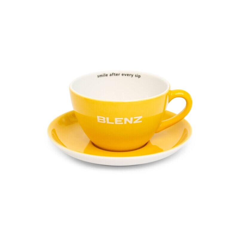 12 oz Latte Cup &amp; Saucer