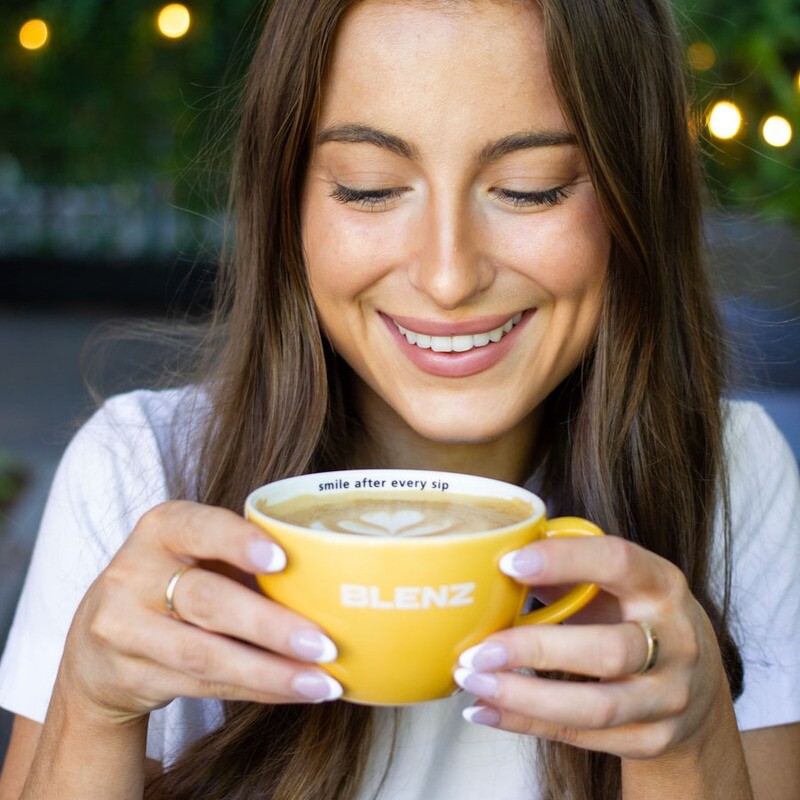 12 oz Latte Cup &amp; Saucer
