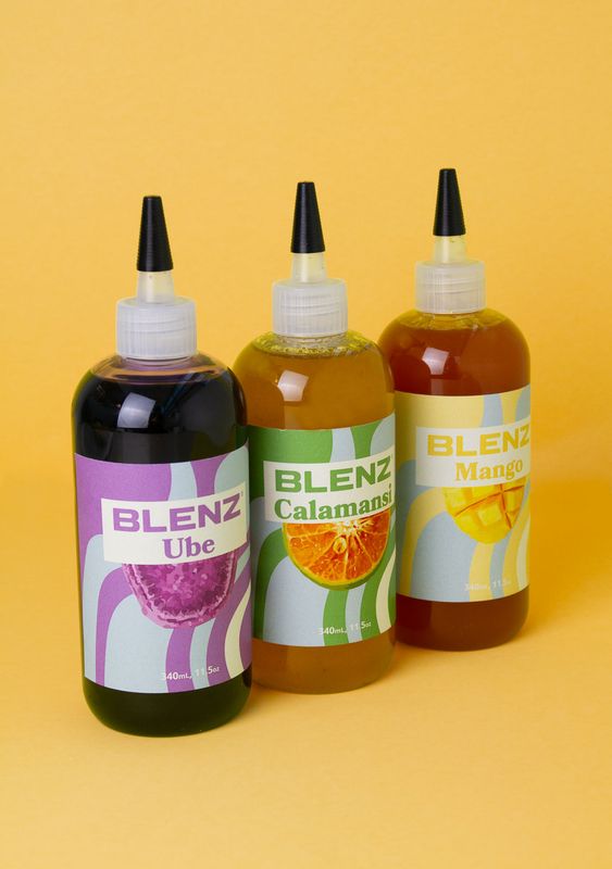 Blenz Syrup Trio Set (Ube, Calamansi, Mango)