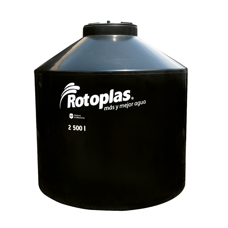 Mejor agua 2500 lts. negro
