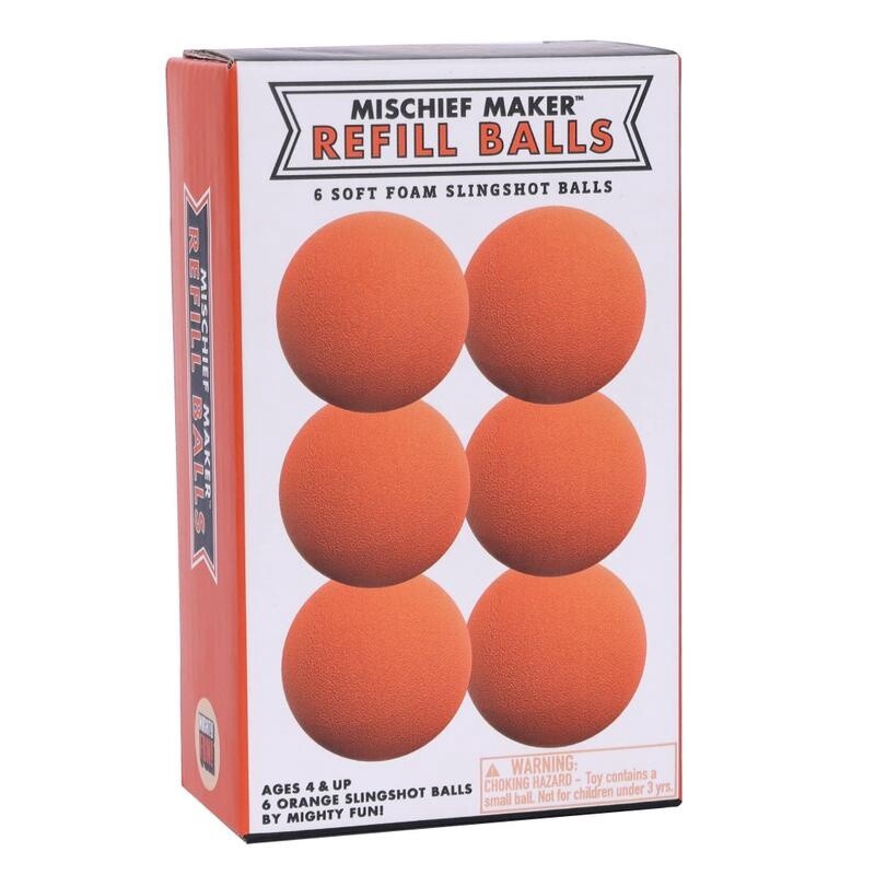 Mighty Fun Mischief Maker - Refill Balls (Orange)