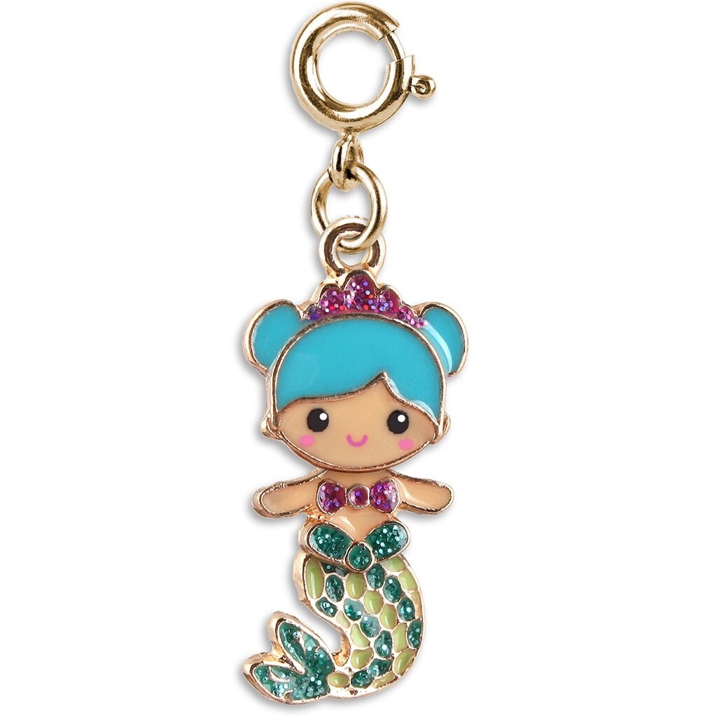 Charm It Gold Swivel Mermaid Charm