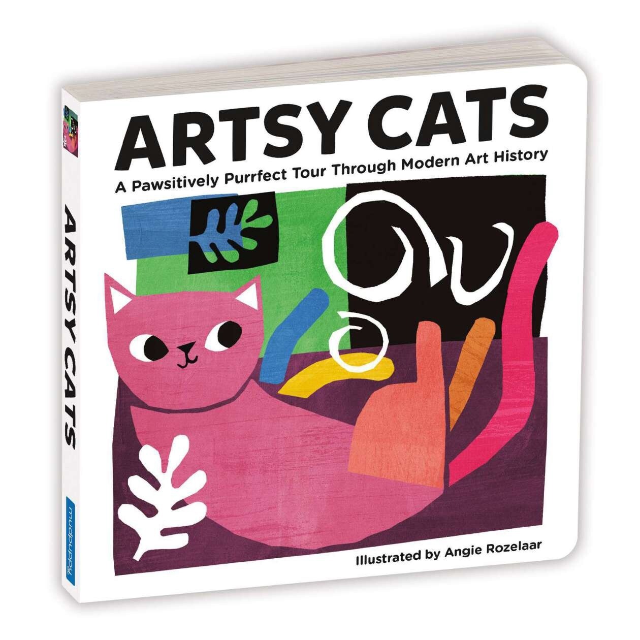 Mudpuppy Artsy Cats Board Book