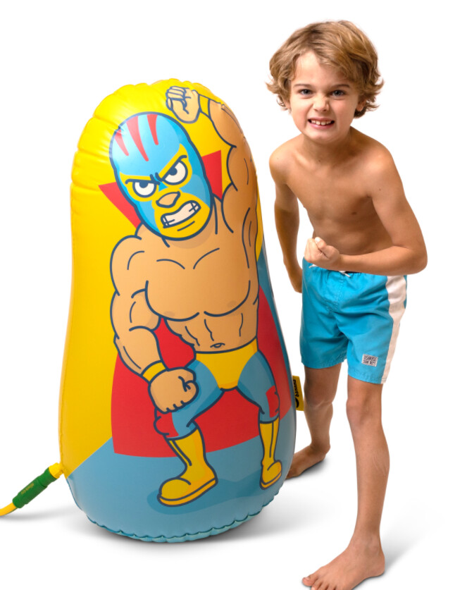 Good Banana Wiggle Wobble Splashy Sprinkler (Wrestler)