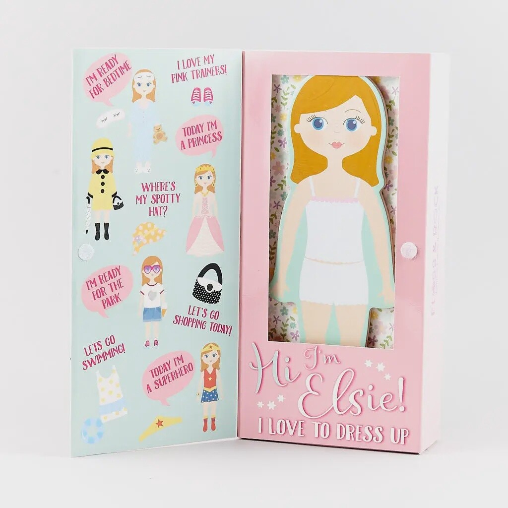 Floss &amp; Rock Magnetic Dress Up Doll (Elsie)