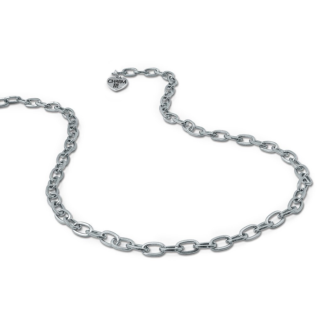 Charm It Chain Necklace (Silver)