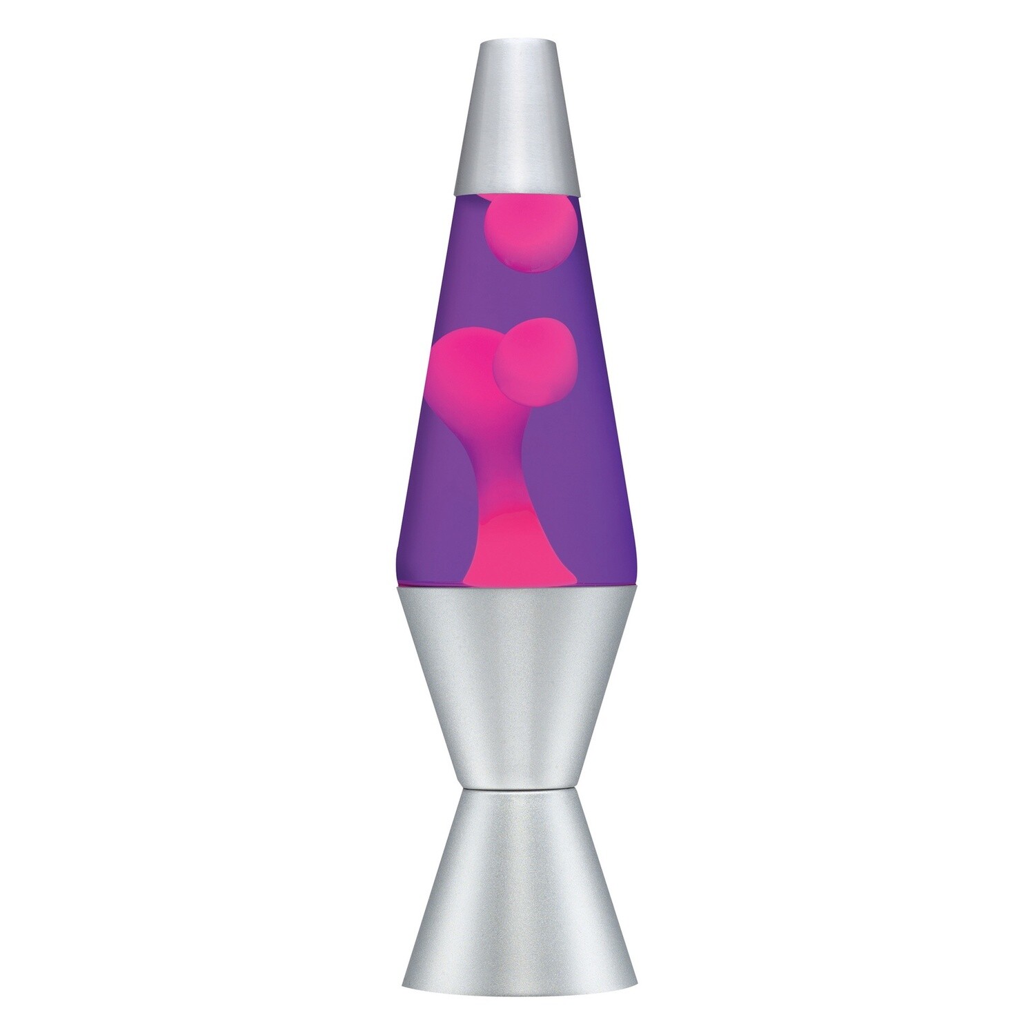 Schylling Lava Lamp 14.5&quot;  (Pink / Purple / Silver)
