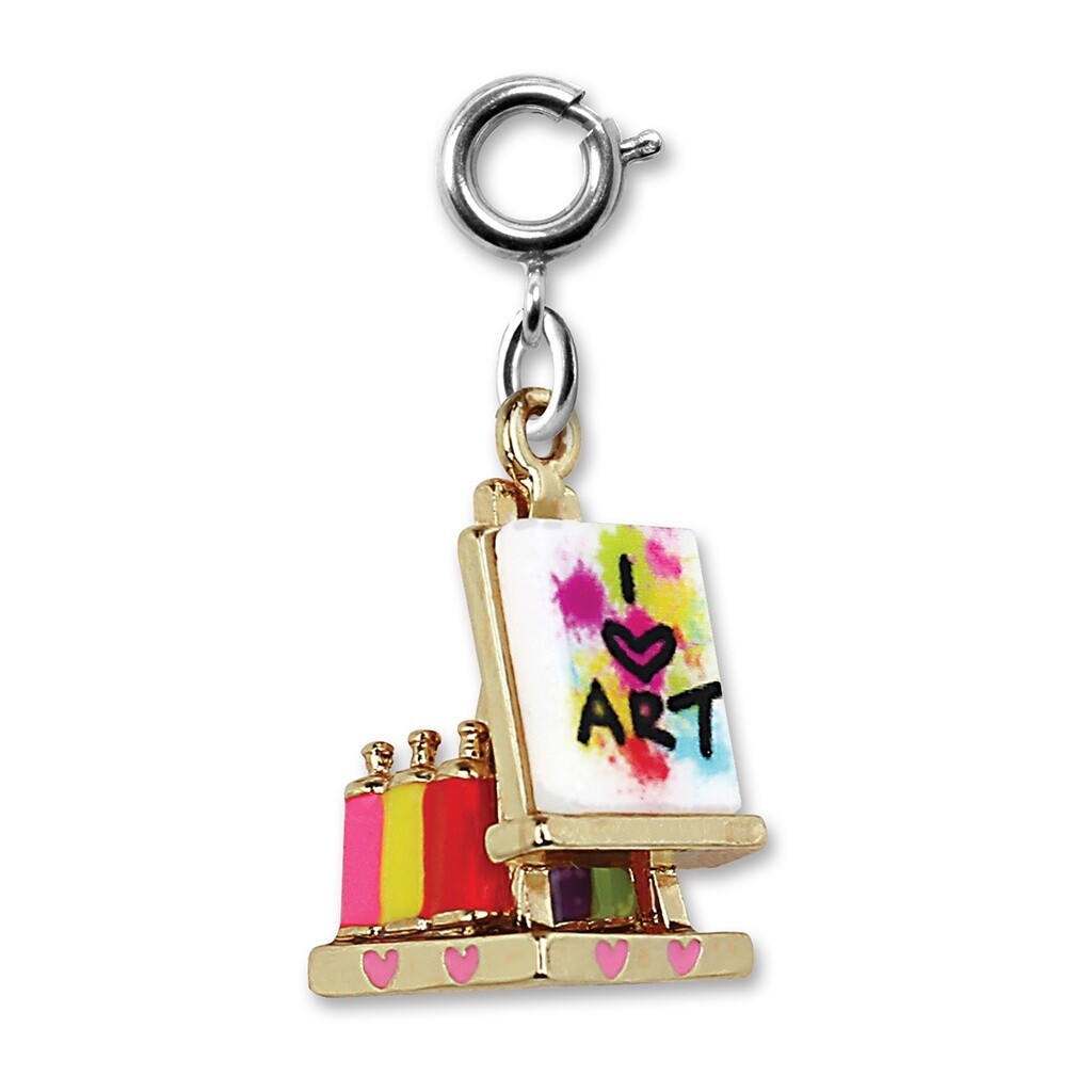 Charm It I Love Art Charm