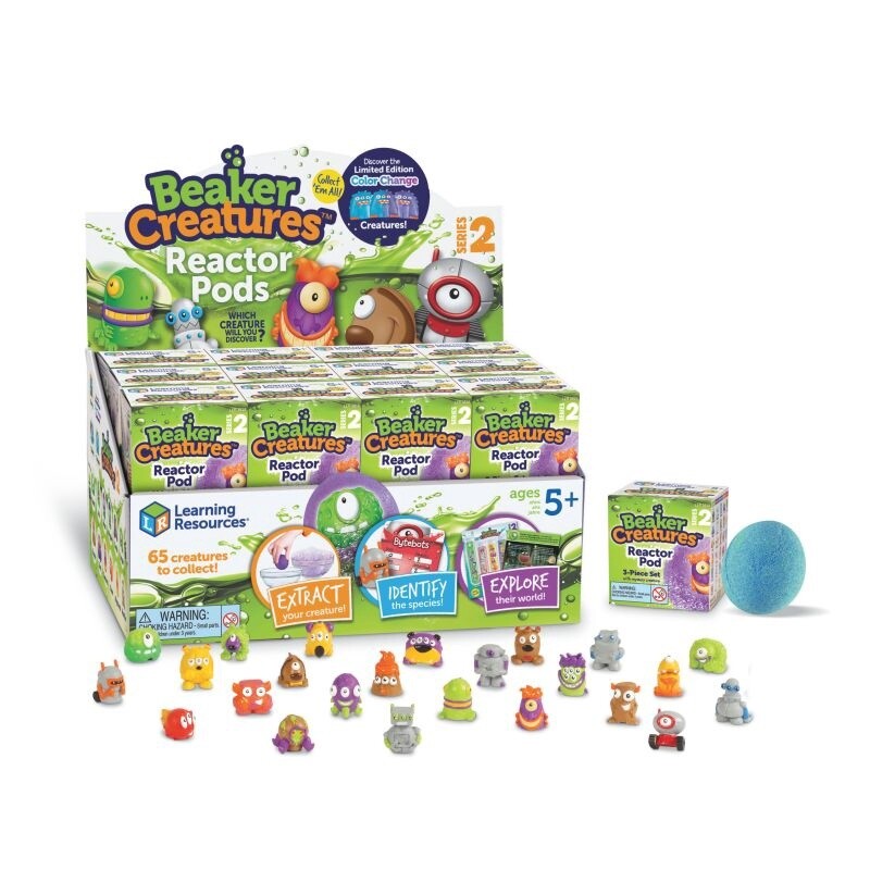 Learning Resources Beaker Creatures Reactor Pods Series 2