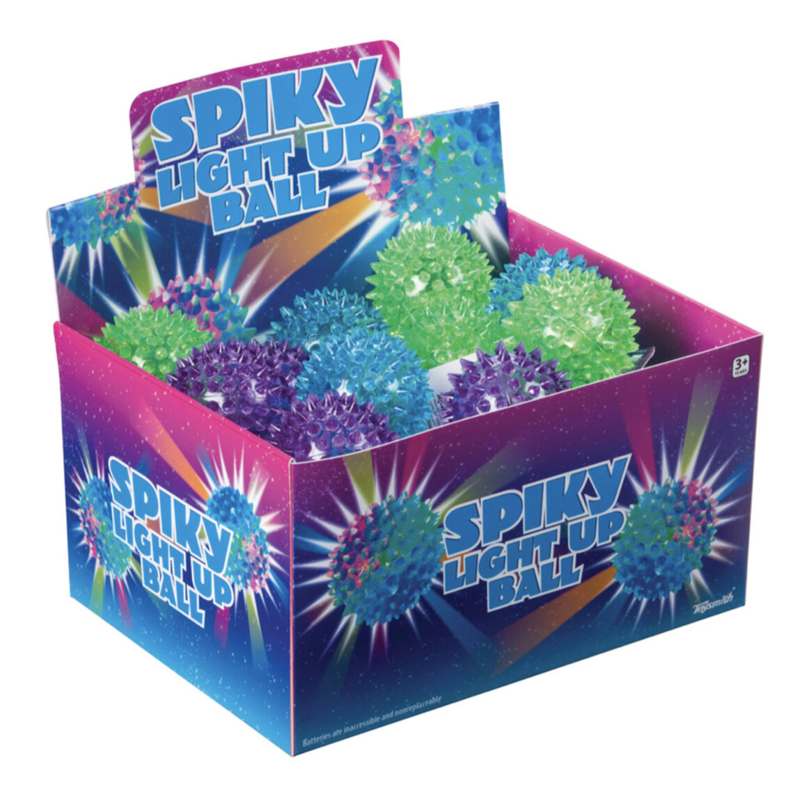 Toysmith Flashy Spiky Ball