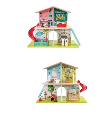 Hape Rock & Slide House with Sounds Effects
