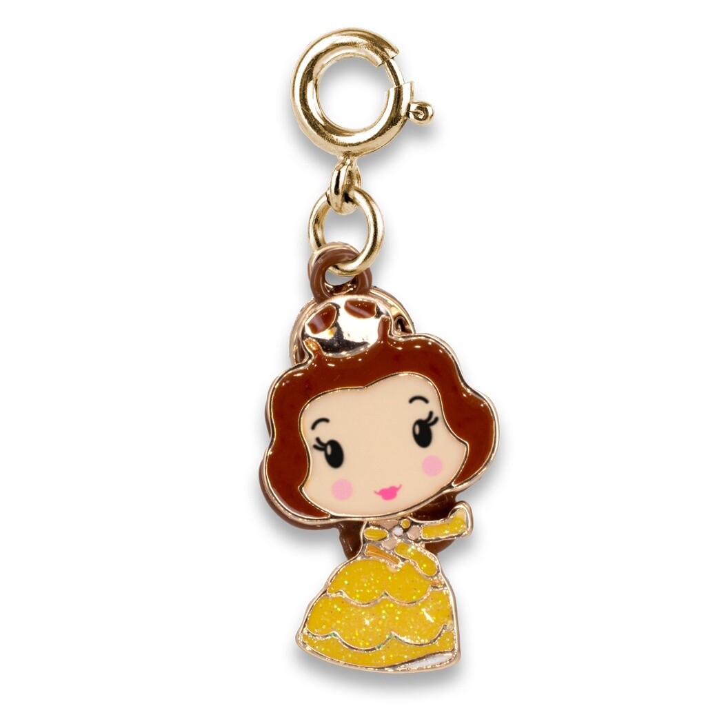 Charm It Disney Gold Swivel Belle Charm