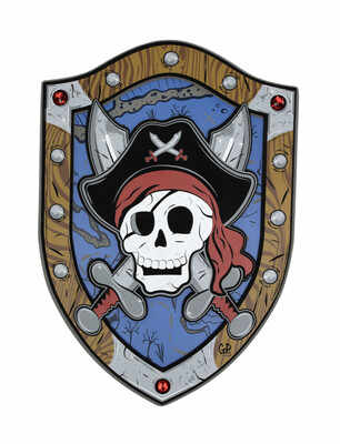 Great Pretenders EVA Captain Skully Pirate Shield