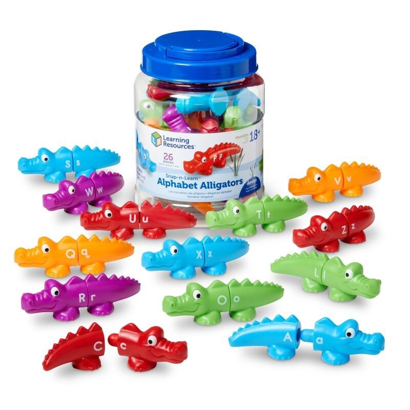 Learning Resources Snap-n-Learn Alphabet Alligators