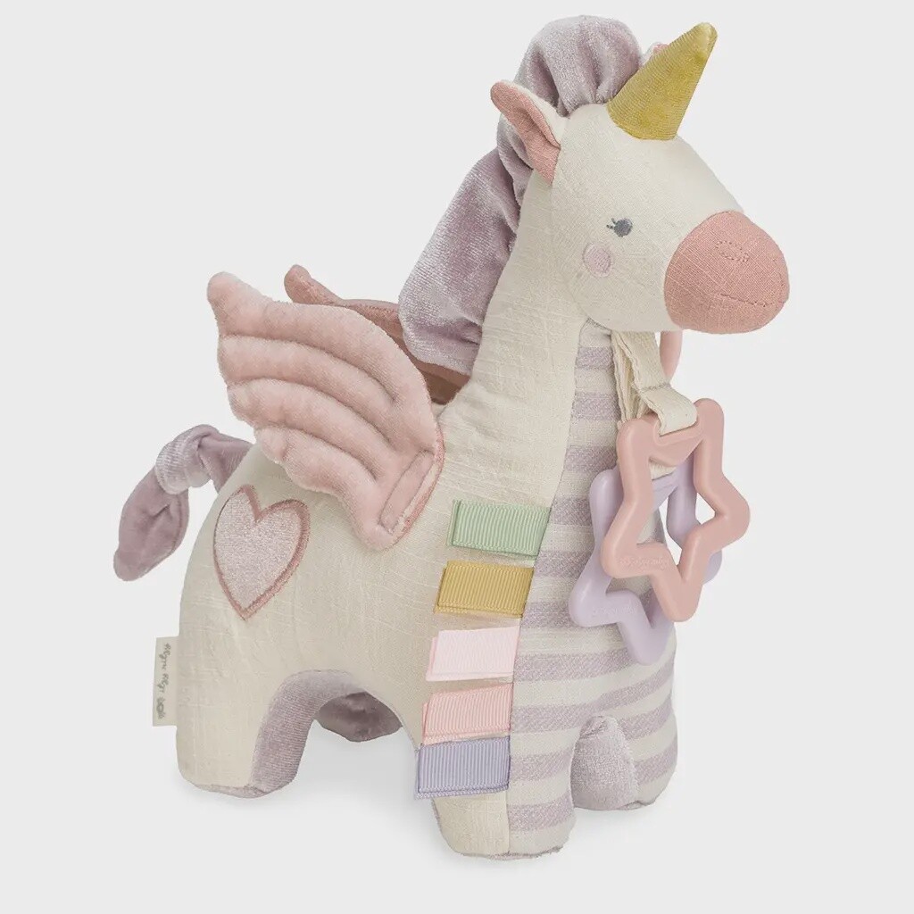 Itzy Ritzy Link &amp; Love Activity Plush with Teether Toy (Pegasus)