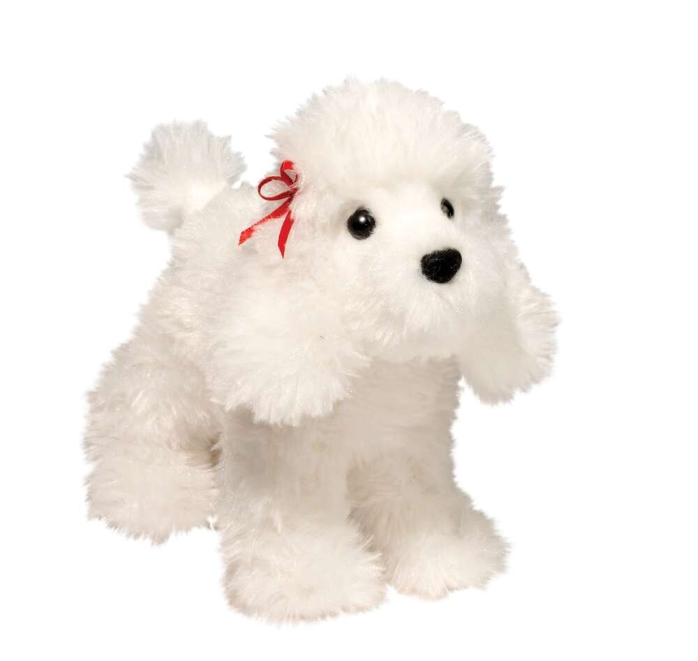 Douglas 8&quot; White Poodle (Gina)