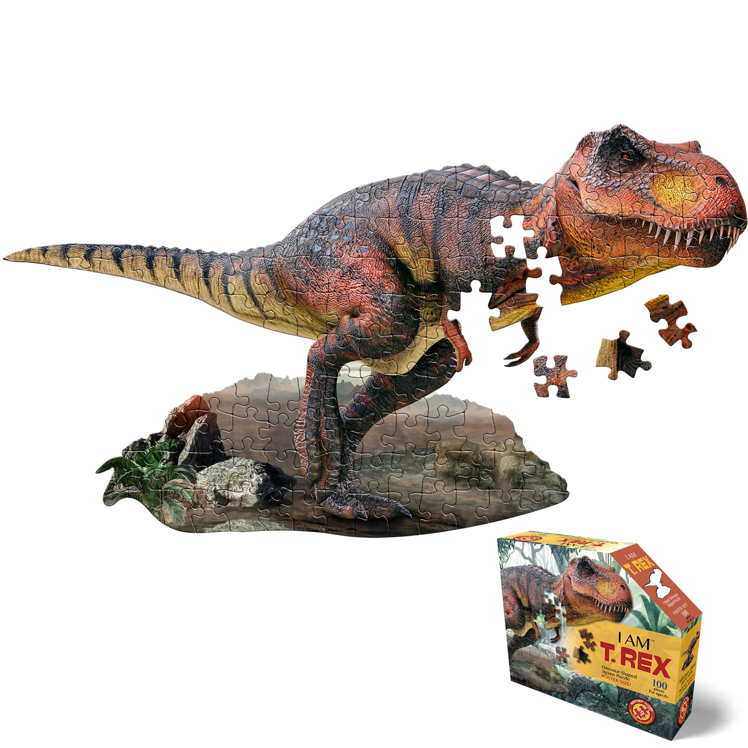 Madd Capp T. Rex Puzzle (100 pc)