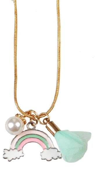 Great Pretenders Rainbow Tassel Necklace