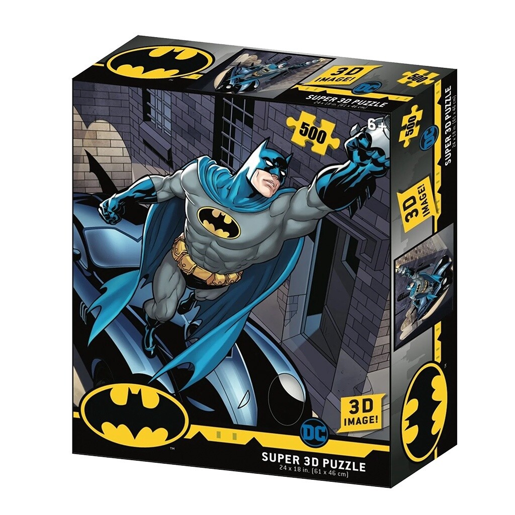 Batman Reaching Out Lenticular 3D Puzzle (500 pc)