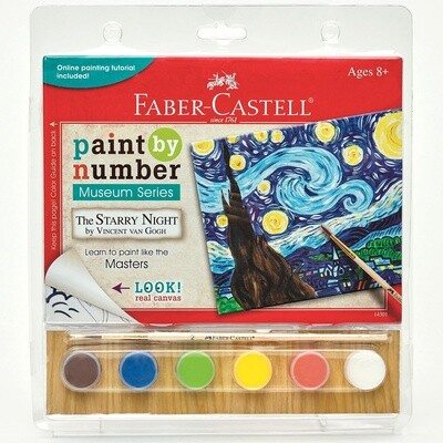 Faber-Castell Paint By Number Museum Series The Starry Night