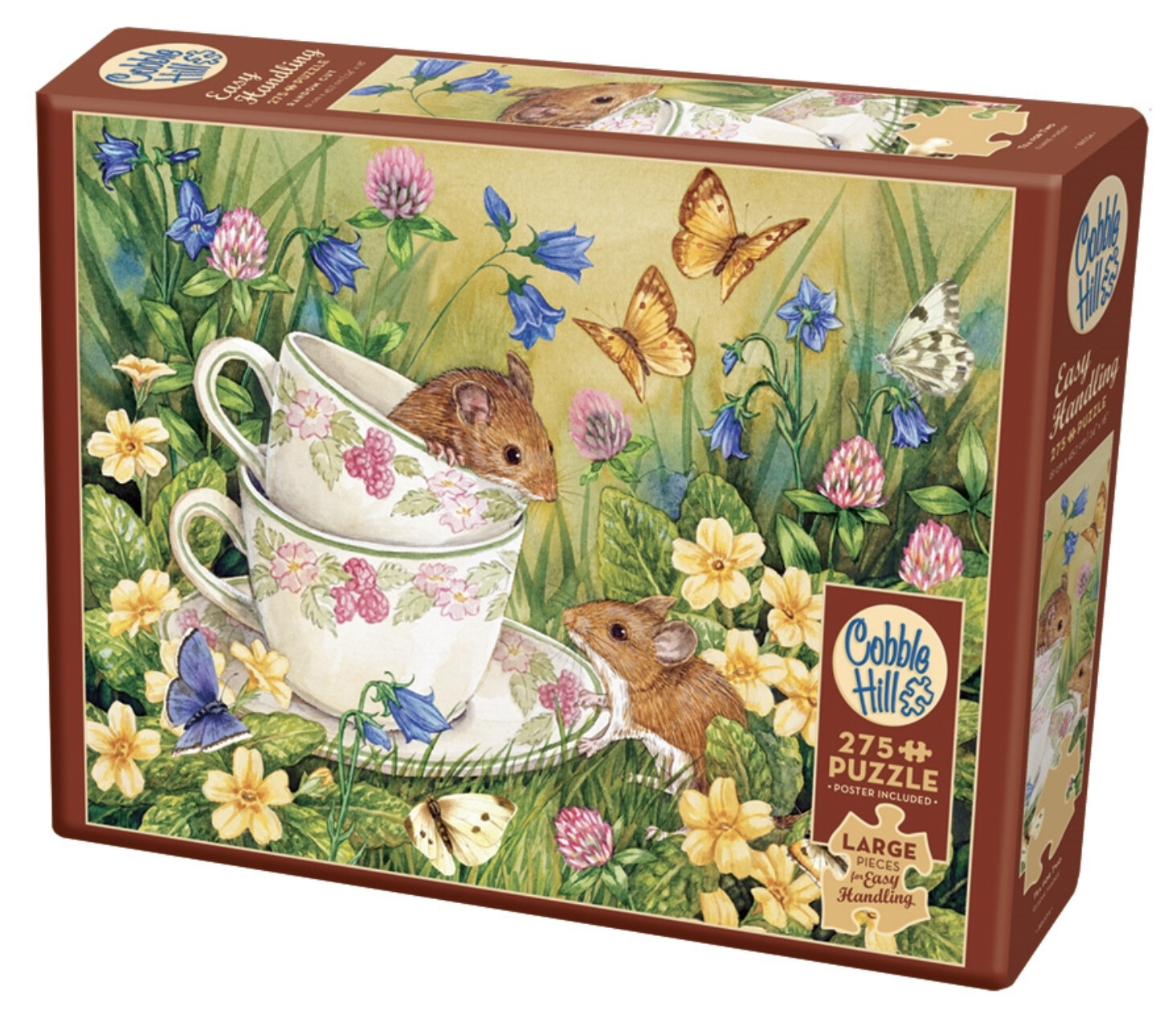 Cobble Hill Tea for Two Easy Handling Puzzle (275 pc)