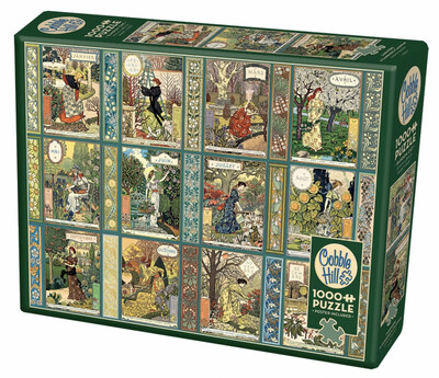 Cobble Hill Jardiniere: A Gardener&#39;s Calendar Puzzle (1000 pc)
