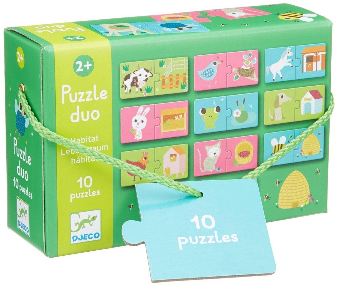 Djeco Puzzle Duo (Habitat)