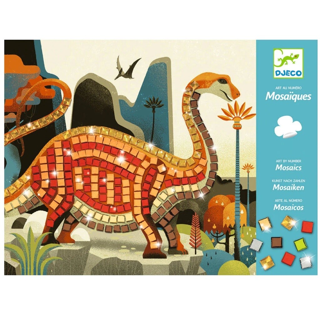 Djeco Sticker Mosaic (Dinosaurs)