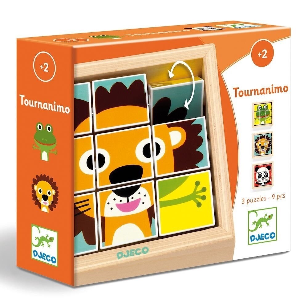 Djeco Wooden Puzzle (Tournanimo)