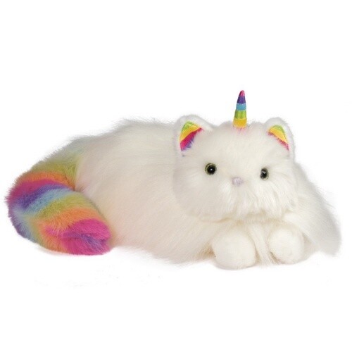Douglas 14&quot; Rainbow Caticorn (Ziggy)