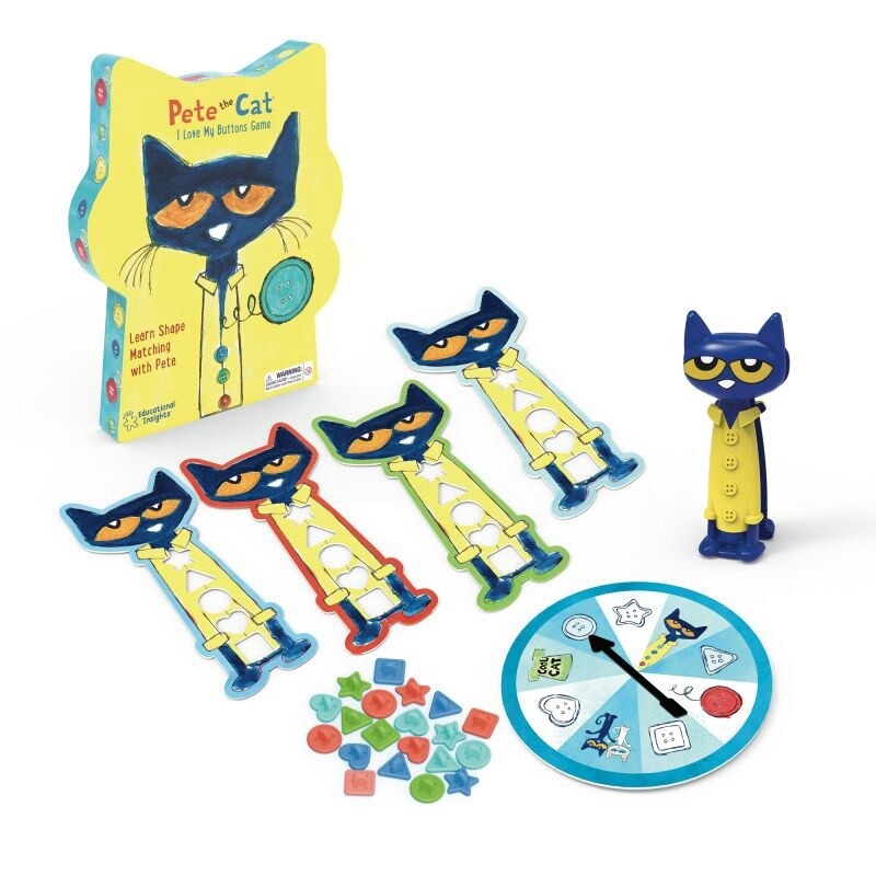 Educational Insights Pete the Cat I Love My Buttons