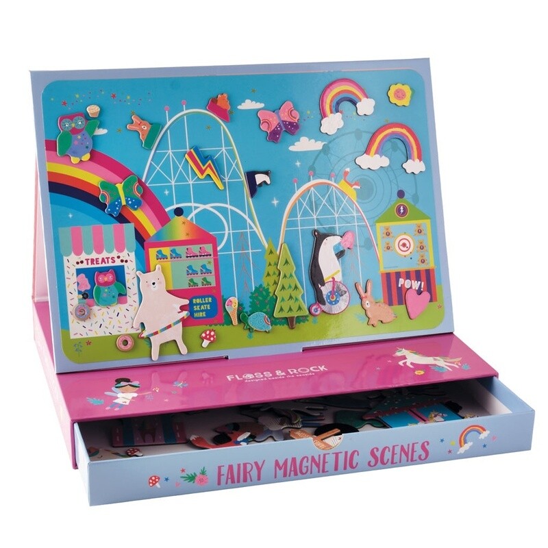 Floss &amp; Rock Magnetic Play Scenes (Rainbow Fairy)