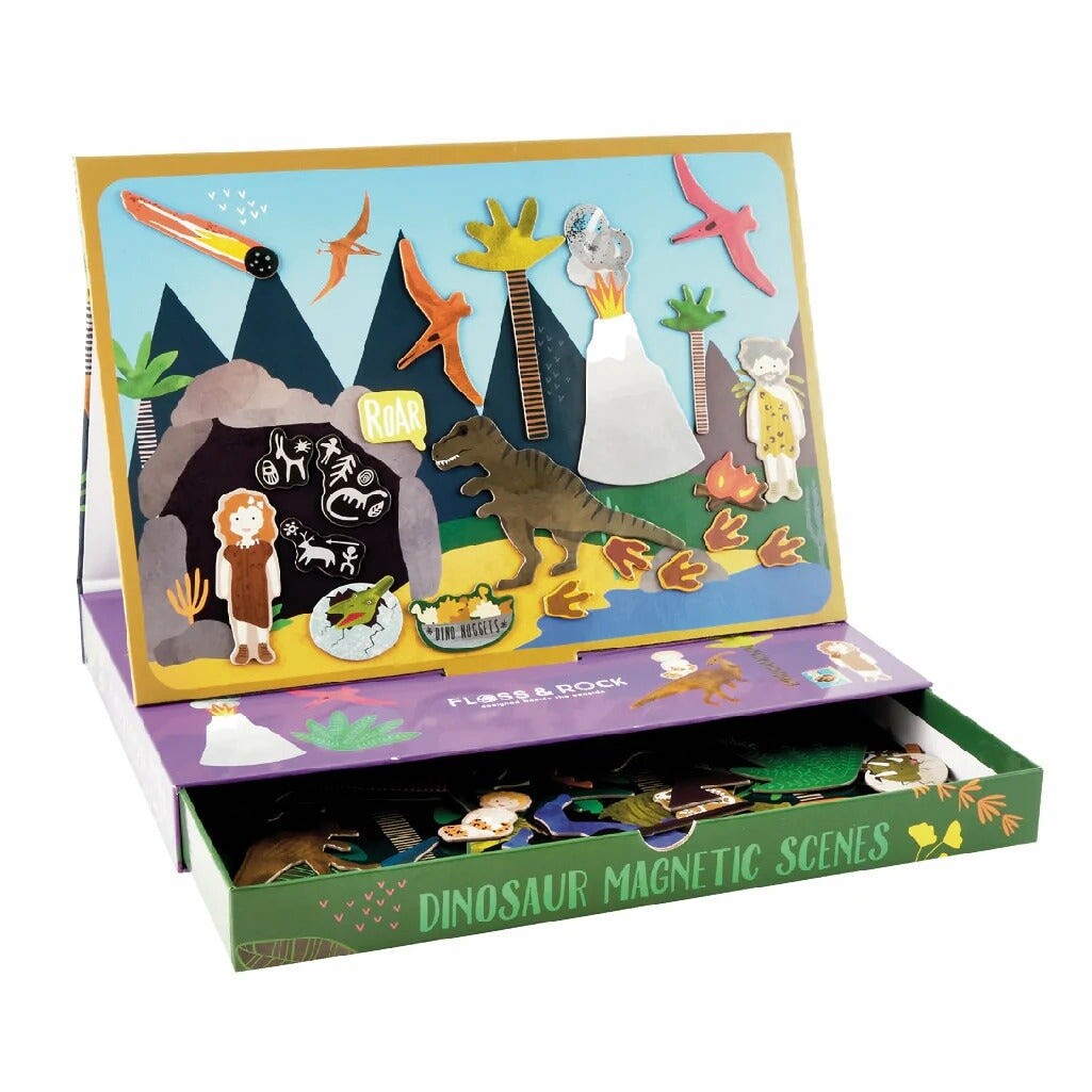 Floss &amp; Rock Magnetic Play Scenes (Dinosaur)