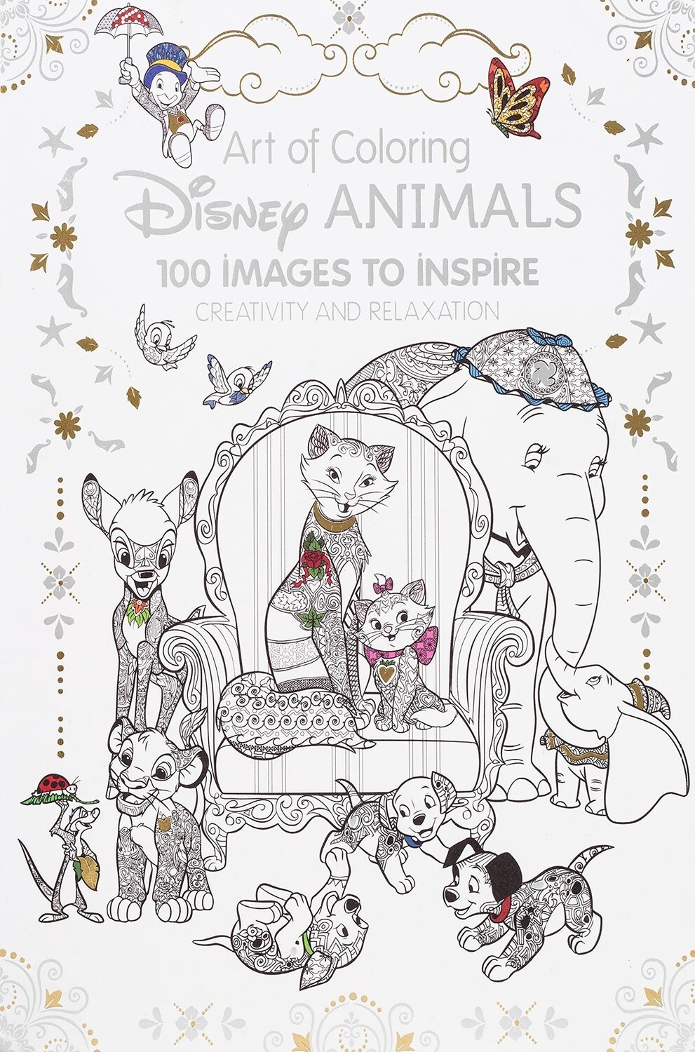 Hachette Art of Coloring: Disney Animals