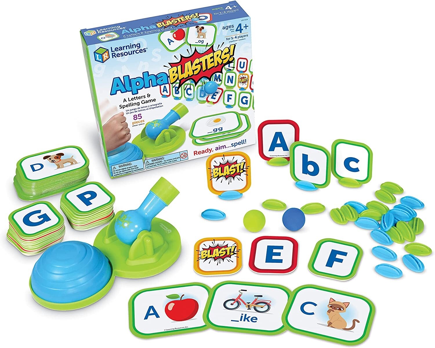 Learning Resources Alphablast Spelling Game