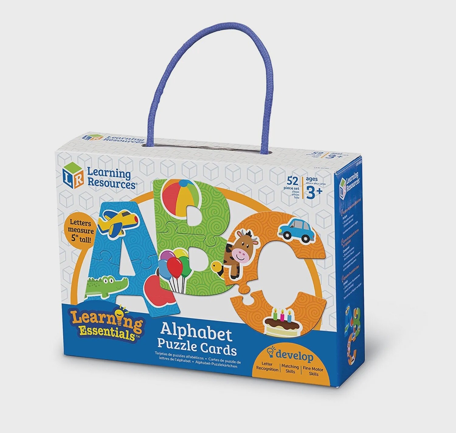 Learning Resources Shaped Alphabet Puzzle Cards