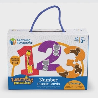 Learning Resources Shaped Number Puzzle Cards