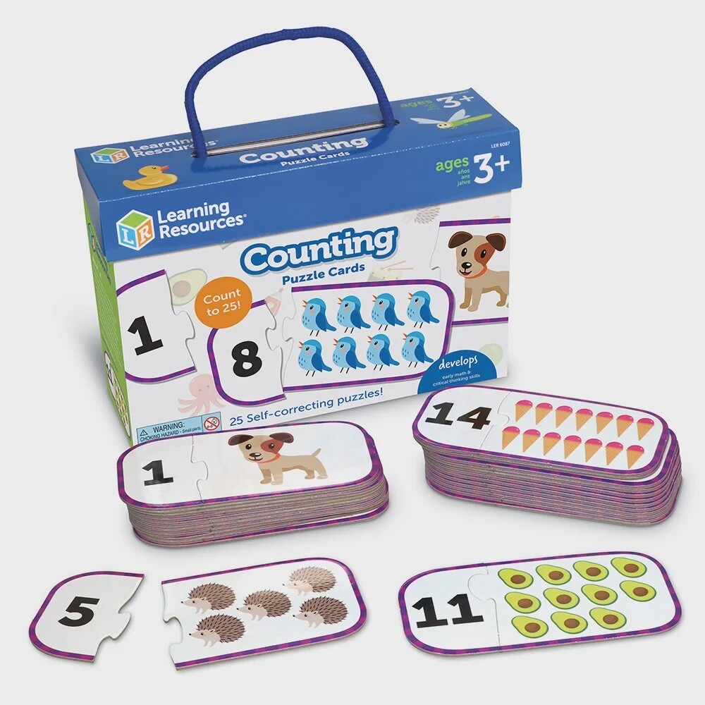 Learning Resources Counting Puzzle Cards