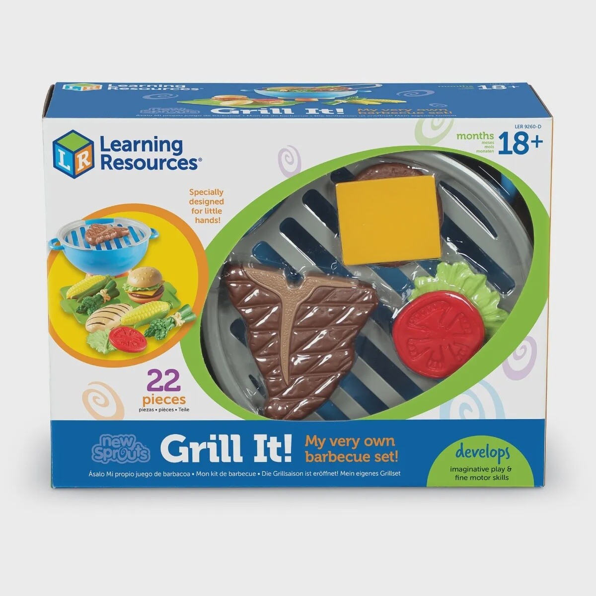 Learning Resources New Sprouts Grill It!