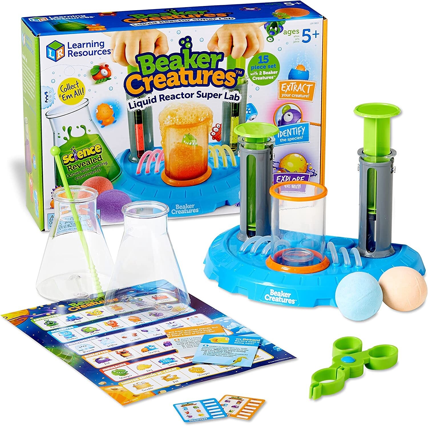Learning Resources Beaker Creatures Liquid Reactor Super Lab