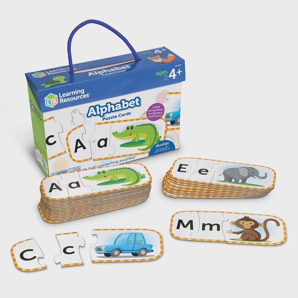 Learning Resources Alphabet Puzzle Cards
