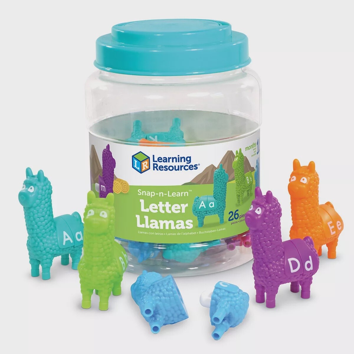 Learning Resources Snap-n-Learn Letter Llamas