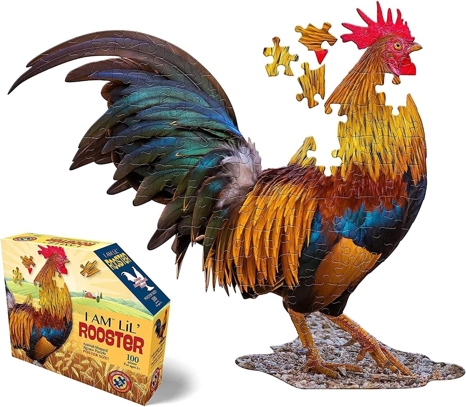 Madd Capp Rooster Puzzle (100 pc)